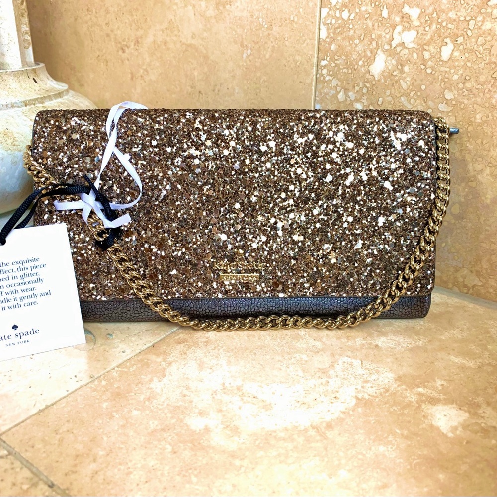 kate spade ♠️ Laurel Way Glitter Milou NWT!!! - Picture 2 of 8